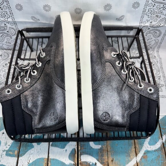 New Sample Timberland Dausette Sneaker/Boot Womens Sz 6 OrthoLite Black Sparkle - Picture 5 of 10